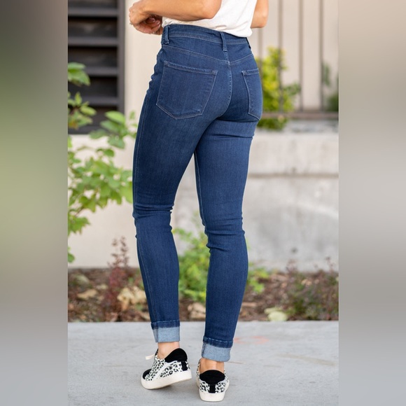 Vervet by Flying Monkey Plot Twist High Rise Ankle Skinny jeans women’s size 16 - Picture 8 of 8